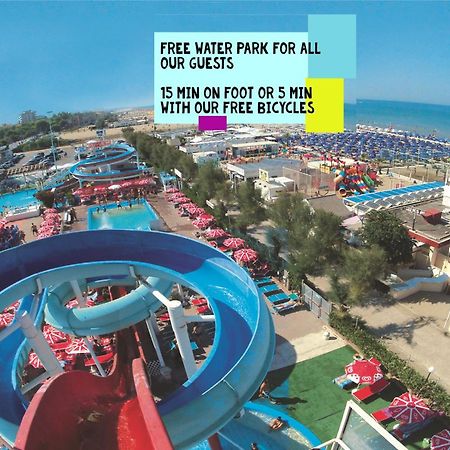 Hotel Giorg - Waterpark Included Rimini Buitenkant foto